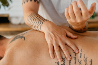 Entspannungsmassage mit Lomi Lomi Nui